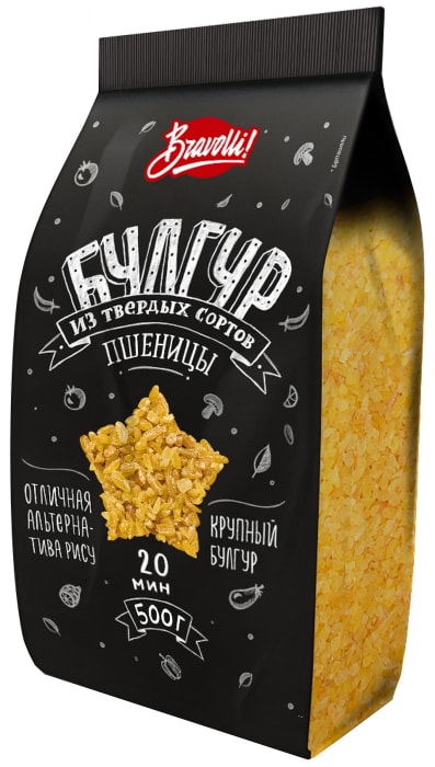 

Крупа булгур Bravolli 500 г