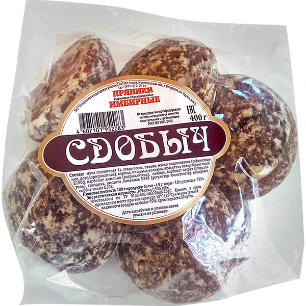 Пряники Богородская Имбирные