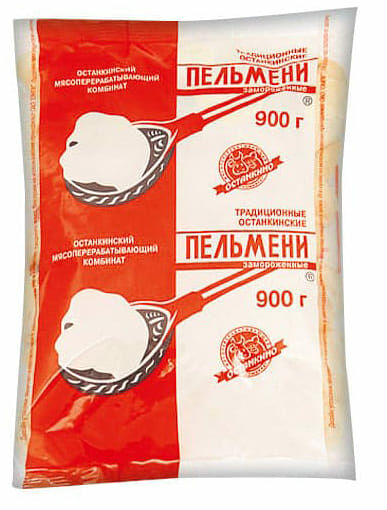Пельмени Останкино Традиционные 900 г