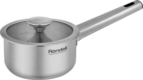 

Ковш RONDELL Modern, с крышкой, нержавеющая сталь, индукция, 0.9л, Арт. 1745-RD-01