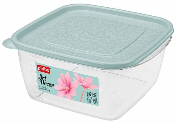 Контейнер Phibo Арт-декор, 2,1 л