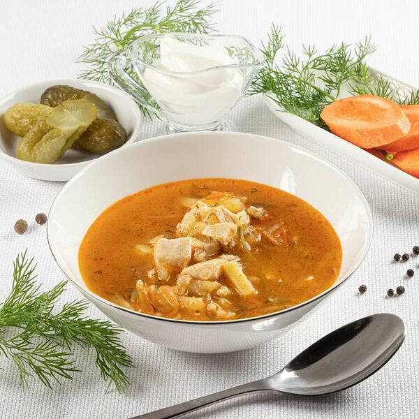 Рассольник с куриным филе 300 г