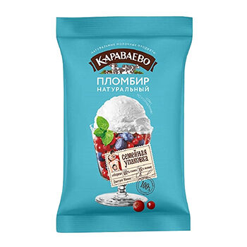 Мороженое Караваево пломбир классический без змж