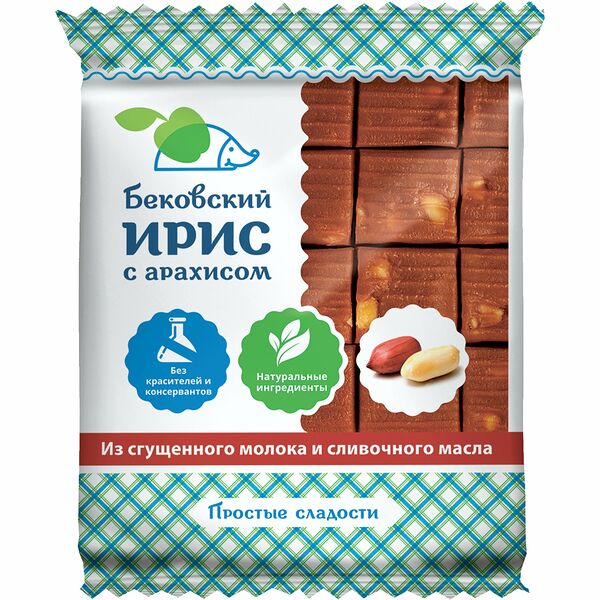 Бековский ирис с арахисом