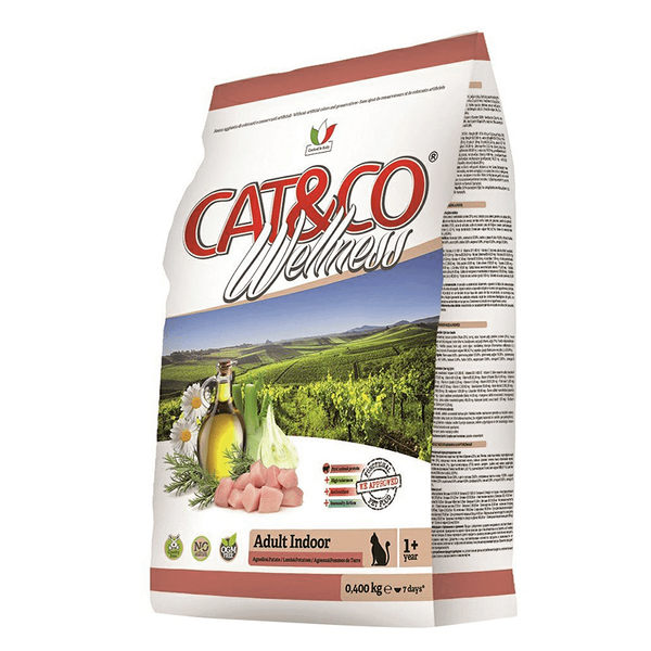 Wellness Cat&Co Adult Indoor корм для взрослых домашних кошек Баранина и картофель