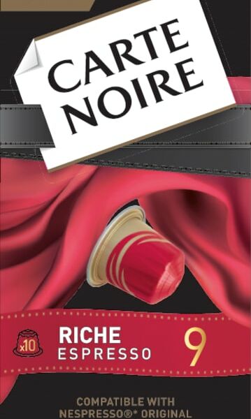 Кофе в капсулах Carte noire Riche espresso 9 10*52г