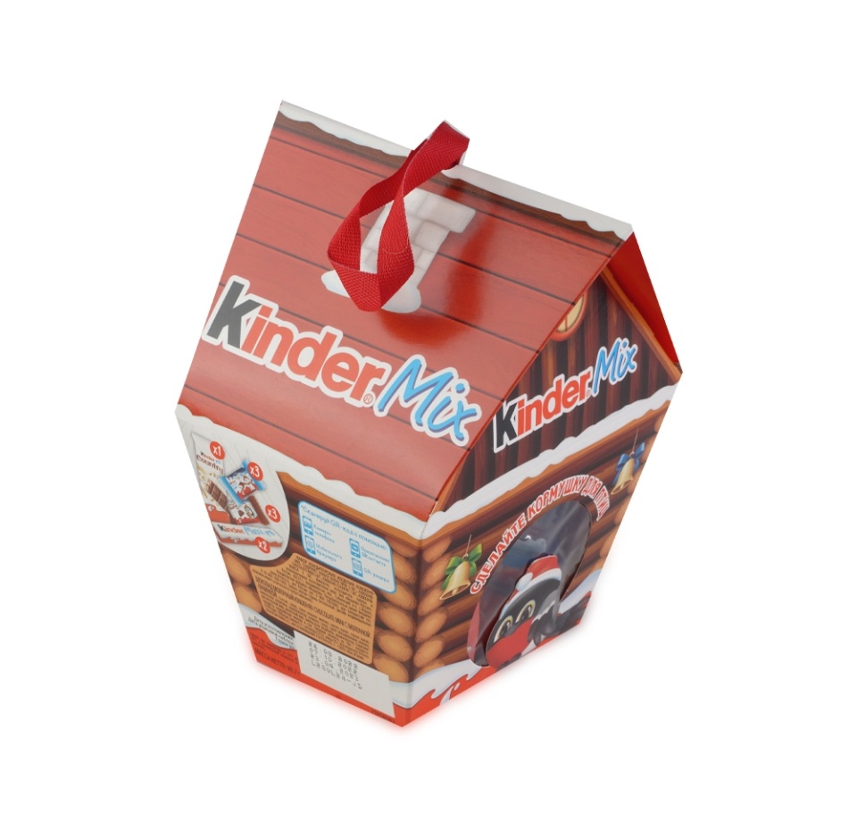 

Подарочный набор Kinder Mix Кормушка для птиц 99.7 г