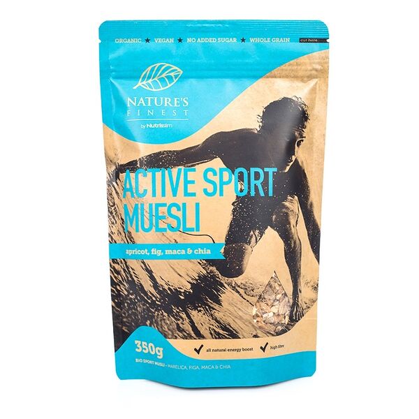 Мюсли с абрикосом, инжиром, макой и семенами чиа Nature's Finest
