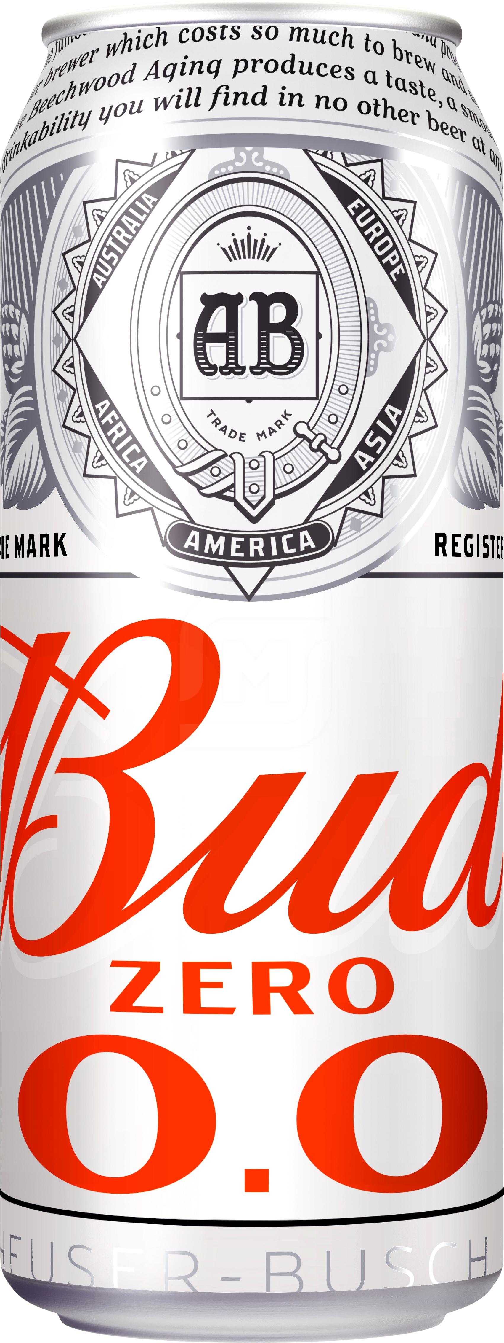 

Пивной напиток Bud светлый фильтрованный пастеризованный безалкогольное 0.5%