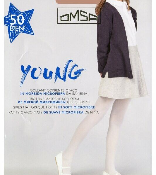 Колготки Оmsa Collant young kids цвет карамельный
