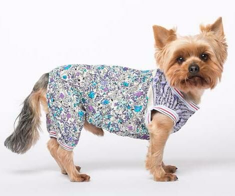 Комбинезон для собак Пляжный XL синий (унисекс)