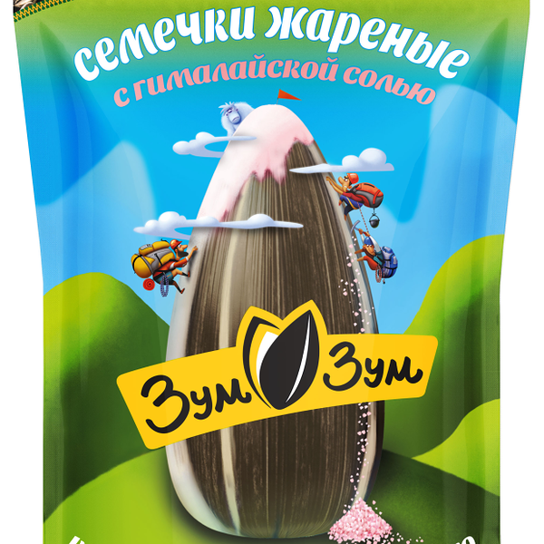 Семечки подсолнечника Зум-Зум с гималайской солью