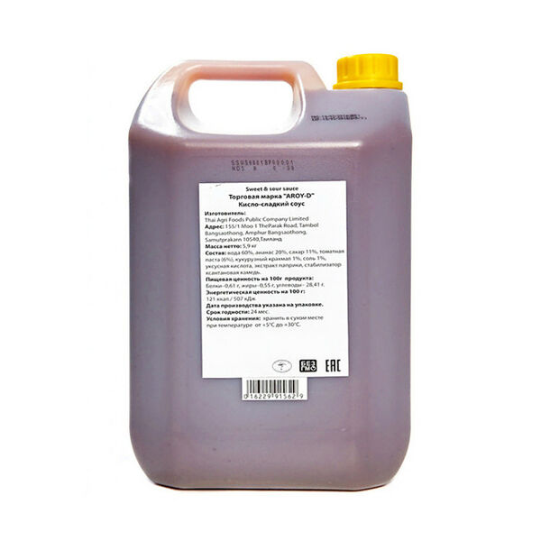 Соус кисло-сладкий AROY-D 5300 г