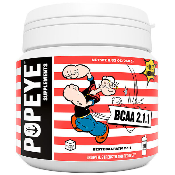 Popeye Supplements BCAA 2:1:1 250 г медовая дыня