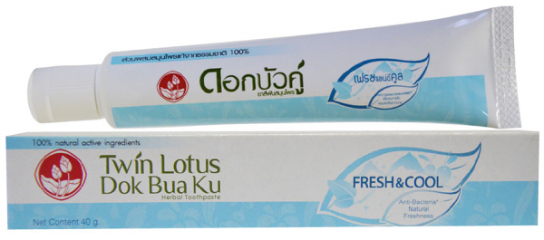 Зубная паста Twin Lotus Свежесть и прохлада с травами