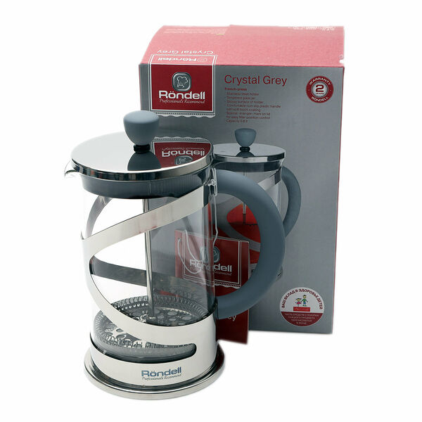 Чайник заварочный Crystal Grey (Кристал Грей) 800 мл RDS-839 TM Röndell (Рондел)