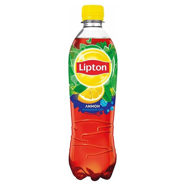 Холодный чай Lipton со вкусом лимон 0.5 л, Россия
