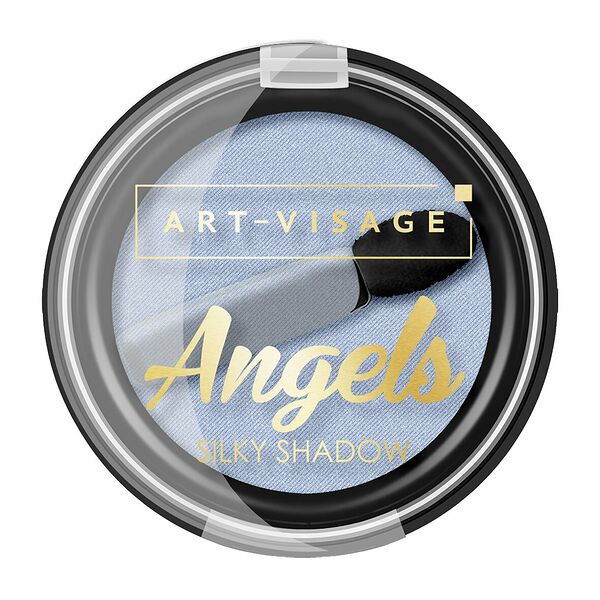 Тени для век Art-visage Angels silky shadow 08 голубой металлик 3.3 г