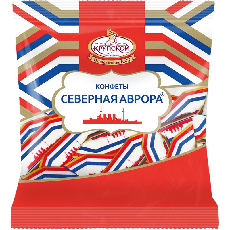 

Конфеты Фабрика имени Крупской Северная Аврора 200 г