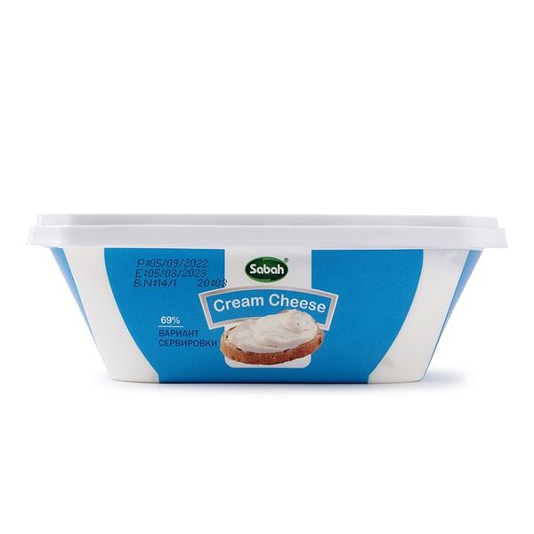 Сыр творожный Sabah 69%,350г