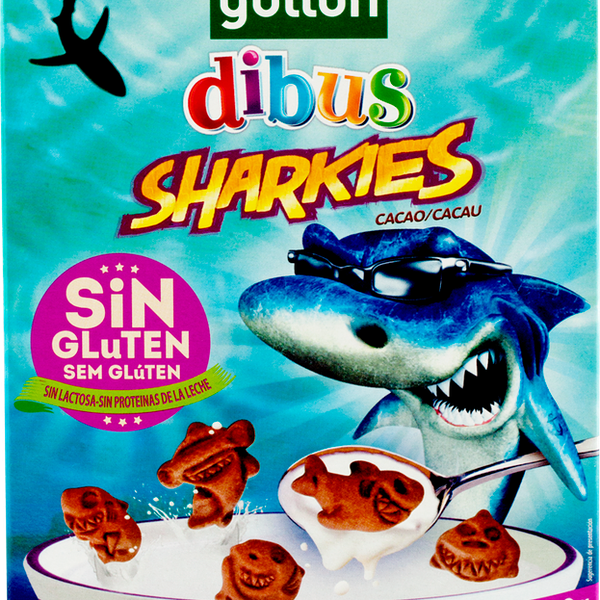 Готовый завтрак безглютеновый GULLON Sharkies