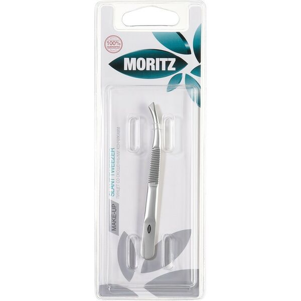 Пинцет Moritz изогнутый со скошенными кончиками