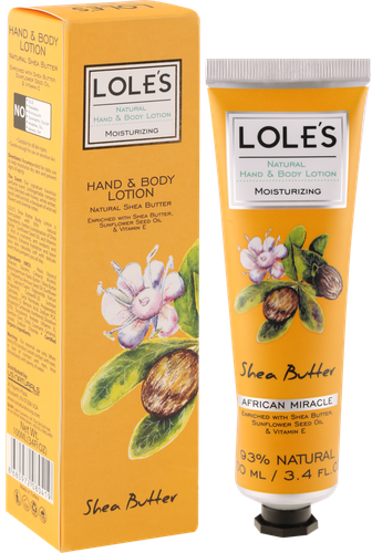 

Лосьон для рук и тела LOLE'S NATURAL с маслом ши