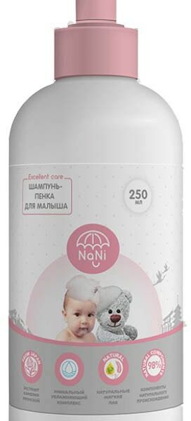 Шампунь-пенка Nani для малышей 250 мл