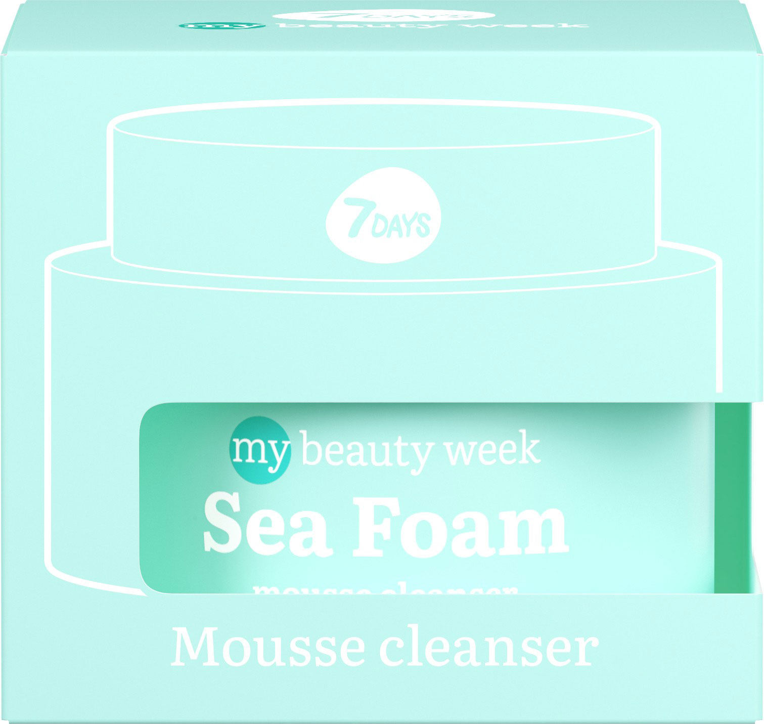 

Пенка 7 Days Mbw Sea Foam для умывания очищающая 50 мл