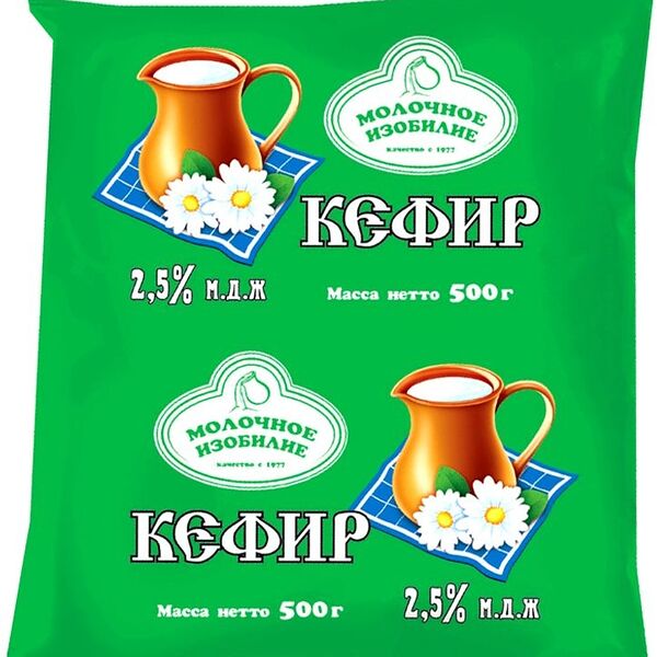 Кефир Молочное Изобилие 2.5%
