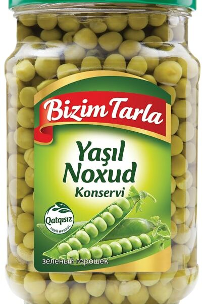 Горох Bizim Tarla зелёный, 660 г