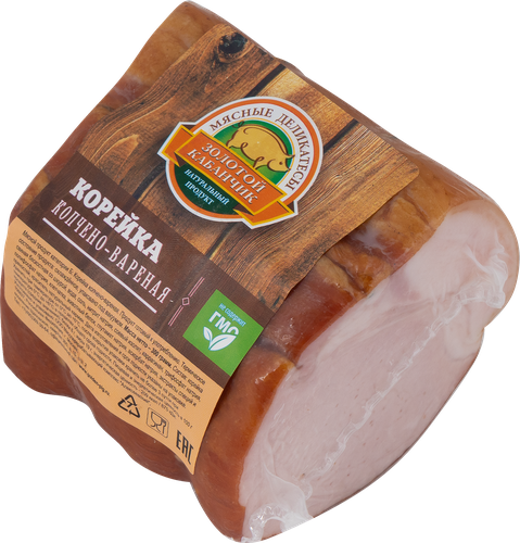 

Корейка Золотой Кабанчик копчено-вареная 300г