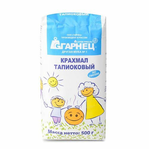 Крахмал тапиоковый Гарнец без глютена