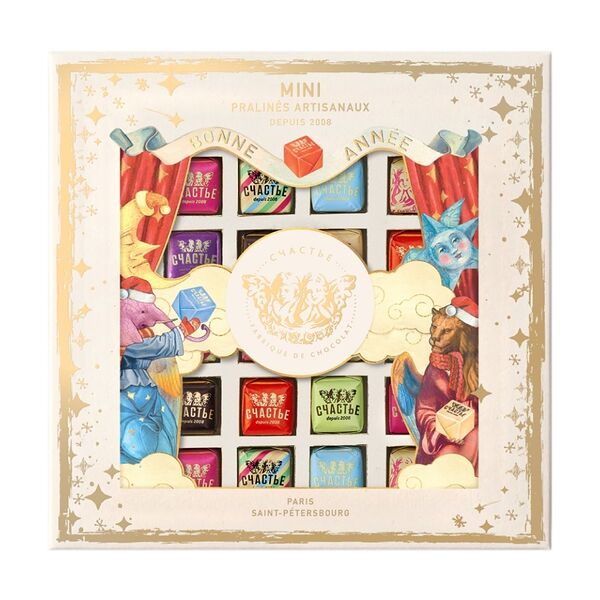 Мини-пралине Счастье Ассорти коллекция, 305г