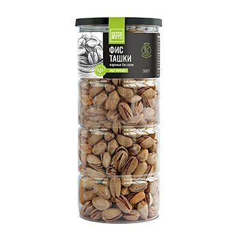 Орехи Seven Nuts фисташки жареные без соли 500г, Россия