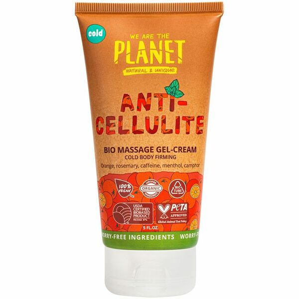 Крем-гель We are the Planet массажный Anti-Cellulite охлаждающий, 150 мл