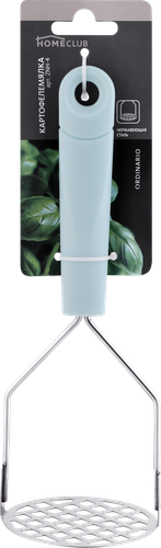 

Картофелемялка Homeclub Ordinario, нержавеющая сталь, пластик, в ассортименте