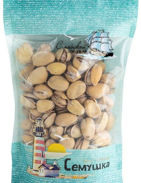 Фисташки Семушка жареные соленые 150г