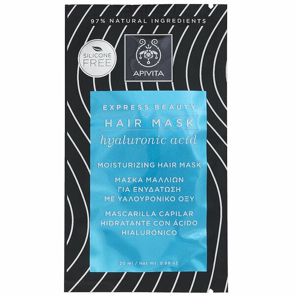 Апивита Экспресс Маска для волос увлажняющая Гиалуроновая кислота саше
