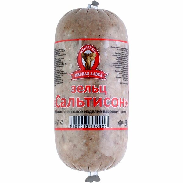 Зельц вареный Мясная лавка Сальтисон в желе, 500 г