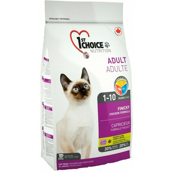 1St Choice Finicky корм для привередливых кошек Курица