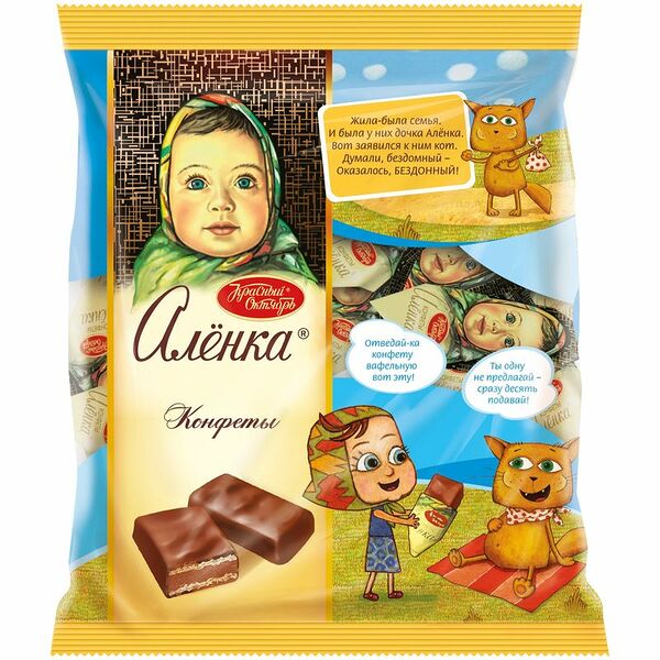 Конфеты Алёнка, 250г