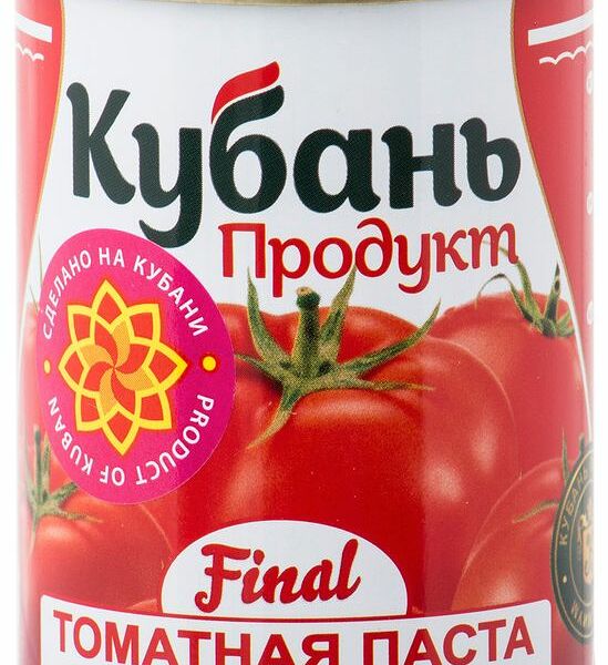 Томатная паста Кубань продукт экстра 25%
