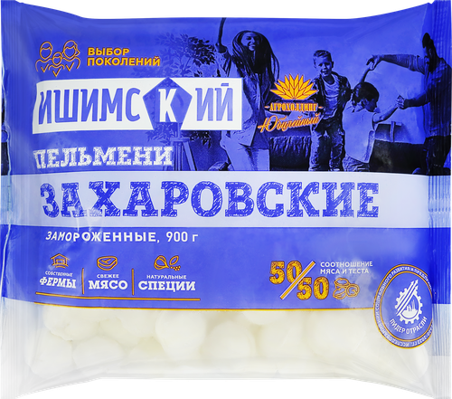 

Пельмени МК ИШИМСКИЙ Захаровские, категория В, 900г