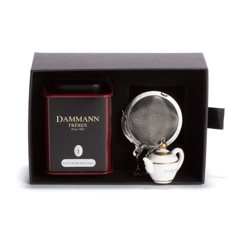 

Подарочный набор чая Dammann Coffret N°1, ситечко для заваривания, чай, Франция