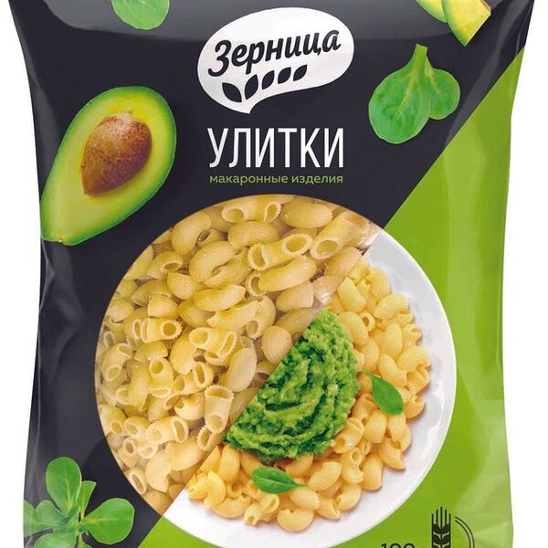 Макароны Зерница Улитки, 450г