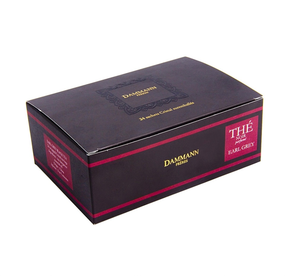 

Чай черный Dammann Earl Grey в муслиновых пакетах 24 шт х 2 г