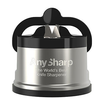 Точилка для ножей AnySharp Pro металлический корпус, серебристый, Китай