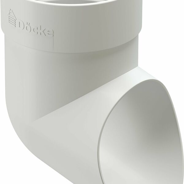 Наконечник трубы DOCKE белый
