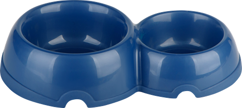 Миска для животных 365 ДНЕЙ двойная 150/250мл